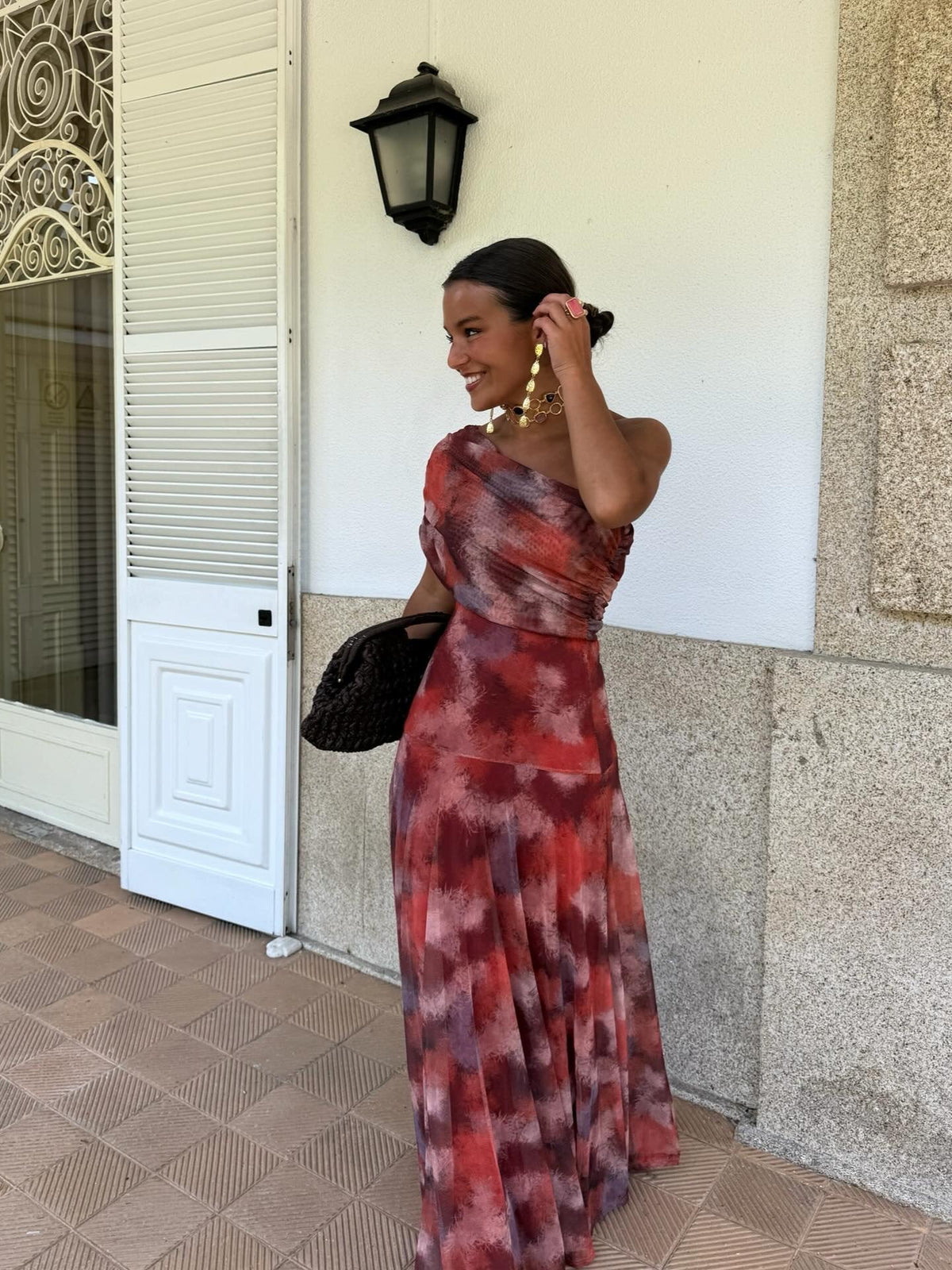 Vestido Amara-Rojo