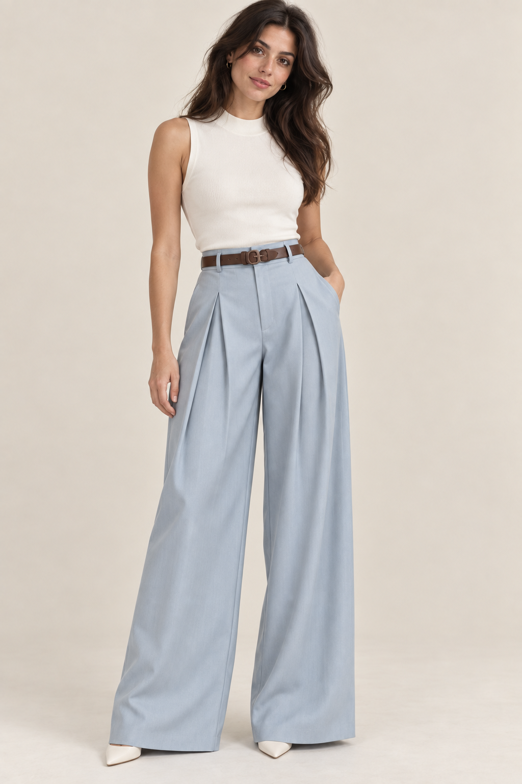 Pantalón Milano Ciel