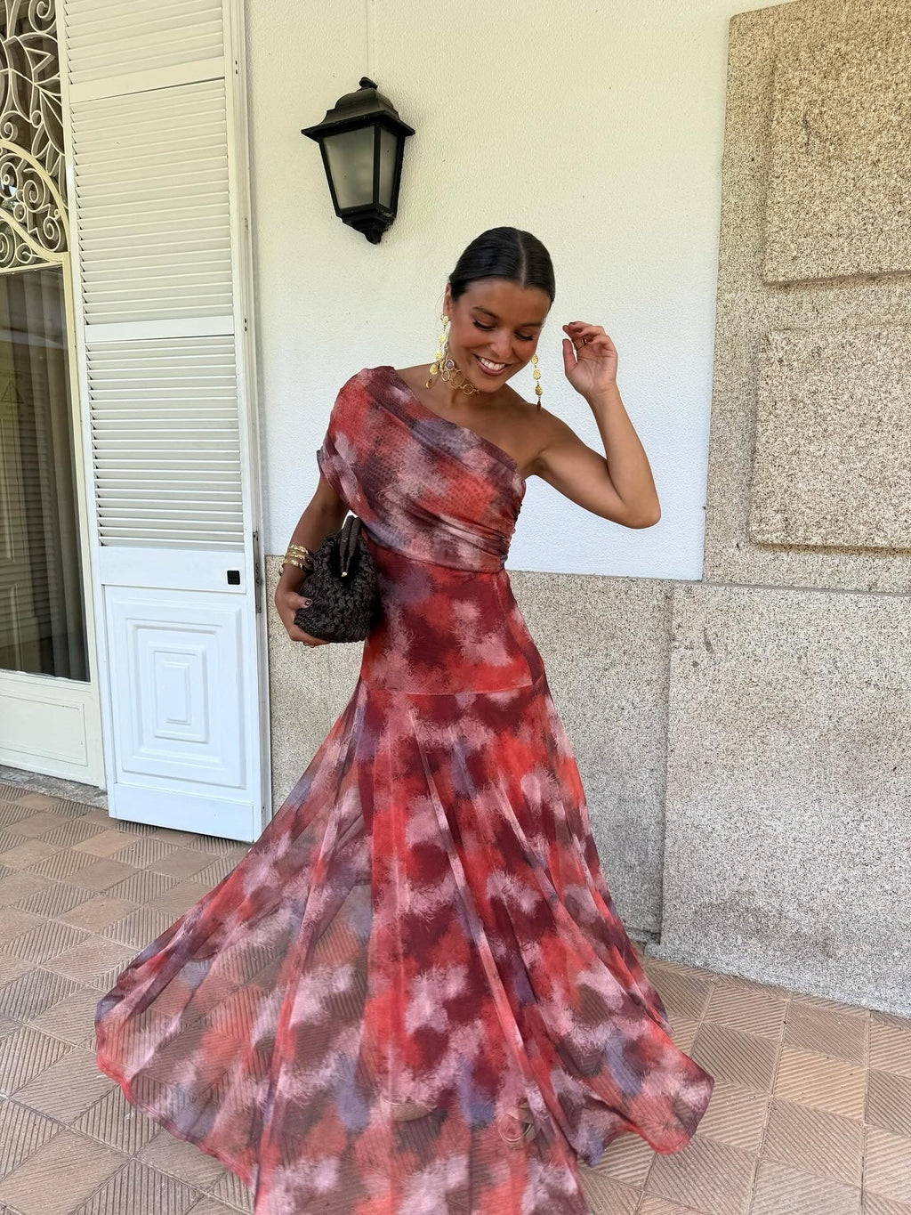 Vestido Amara-Rojo