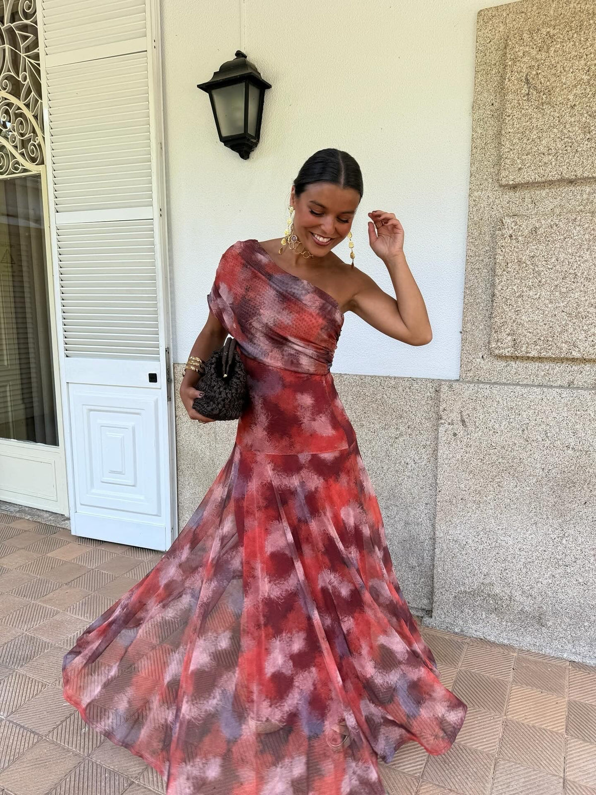 Vestido Amara-Rojo