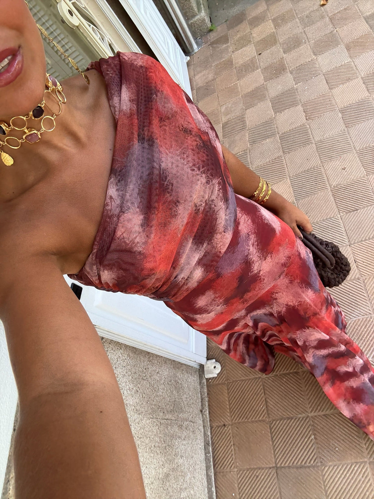 Vestido Amara-Rojo
