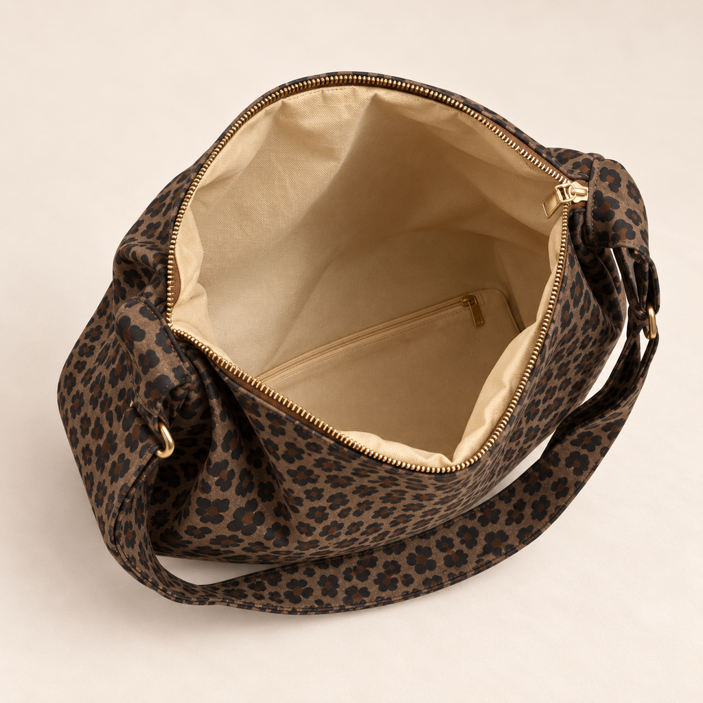 Bolso Hobo Léopard