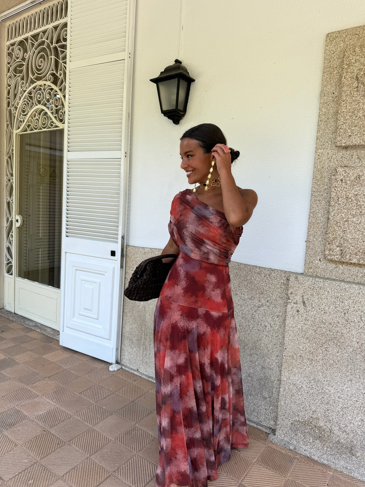 Vestido Amara-Rojo